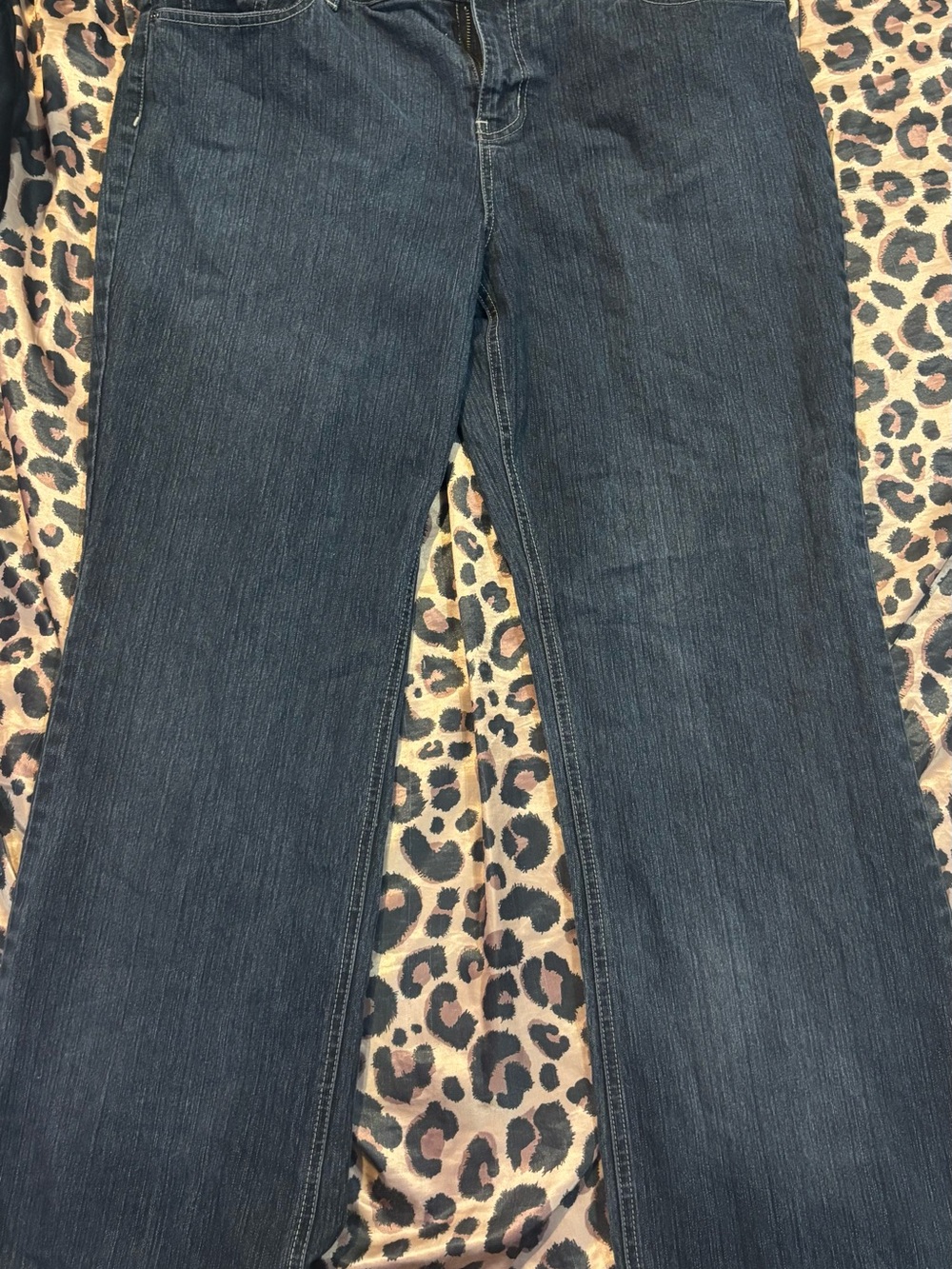 Sonoma Dark Blue Flare Jeans